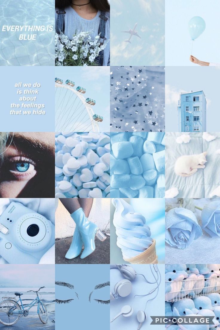Pastel Blue Aesthetic Tumblr Wallpapers