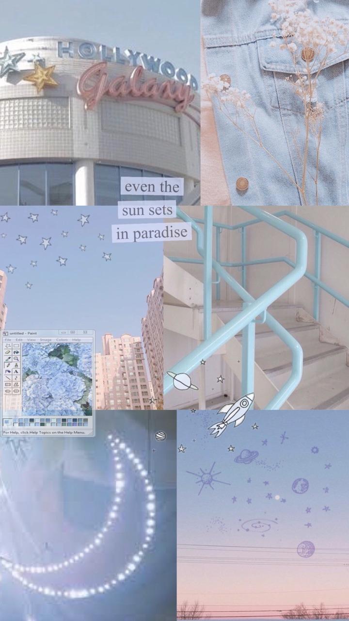 Pastel Blue Aesthetic Tumblr Wallpapers