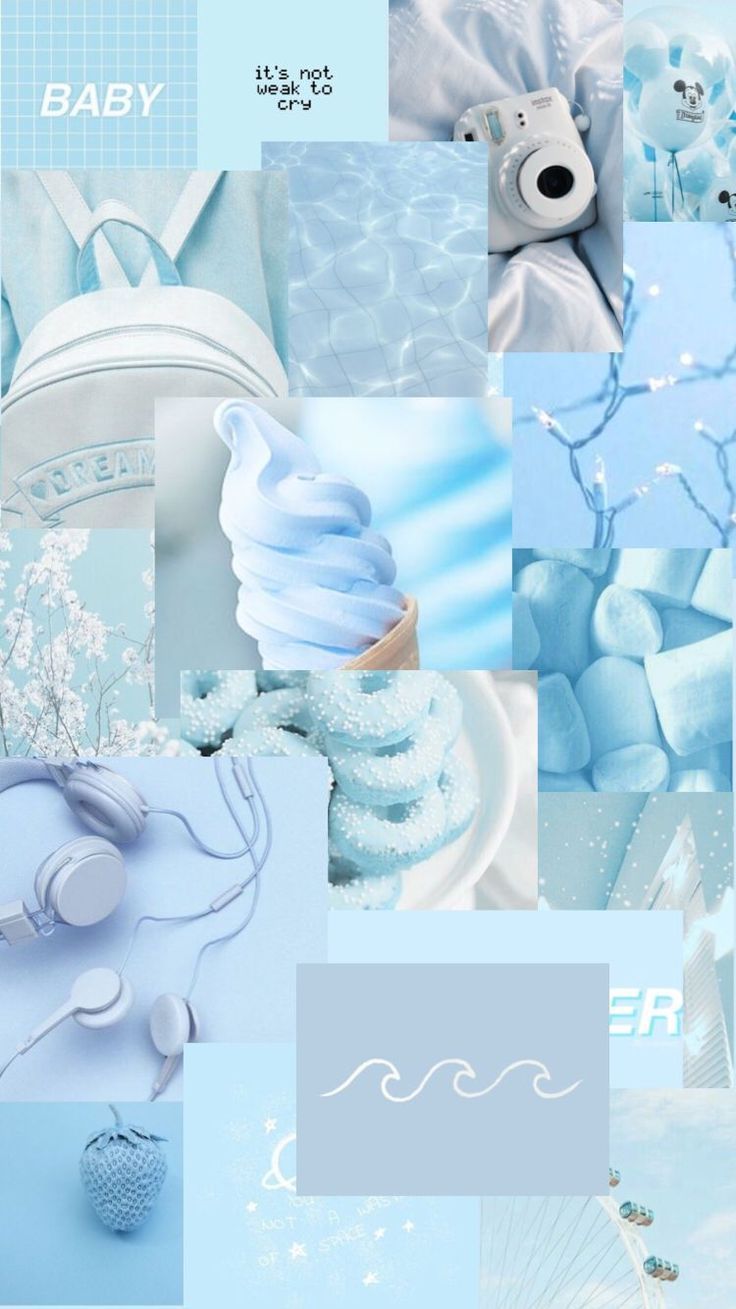 Pastel Blue Aesthetic Tumblr Desktop Wallpapers