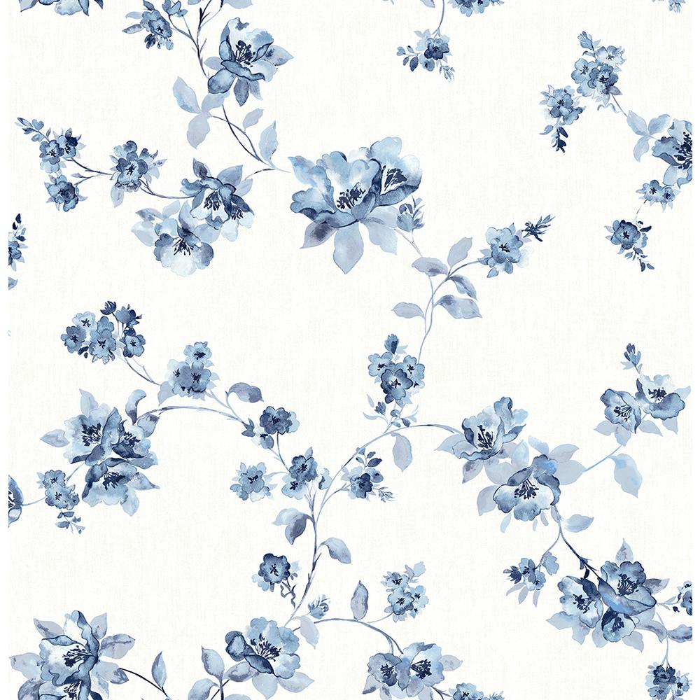 Pastel Blue Flower Wallpapers