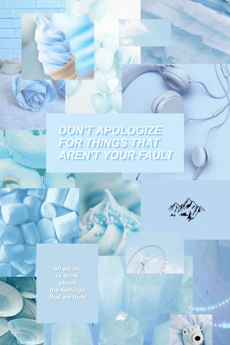 Pastel Blue Things Wallpapers