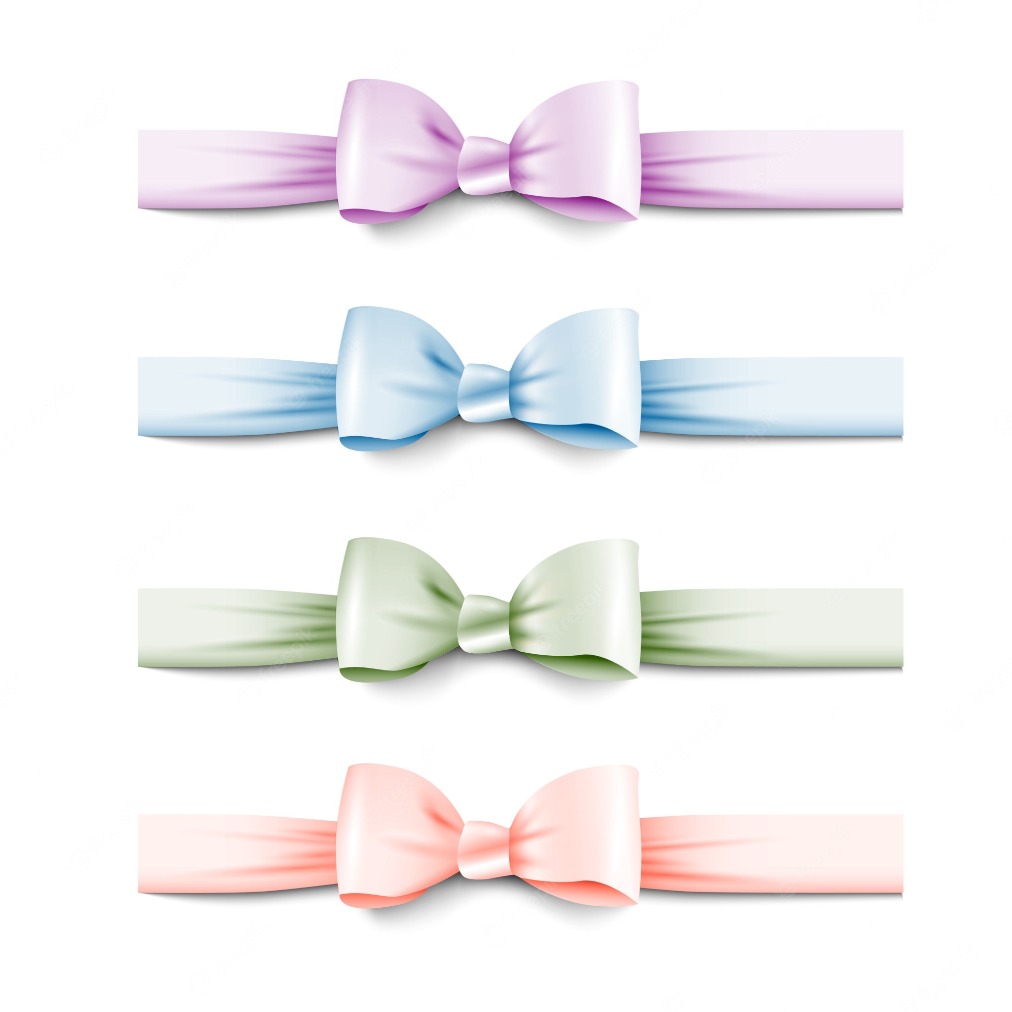 Pastel Bows Wallpapers