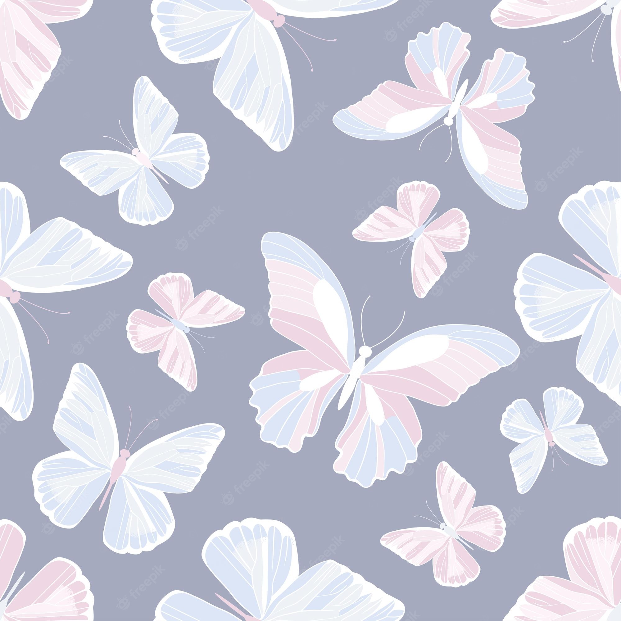 Pastel Butterfly Wallpapers