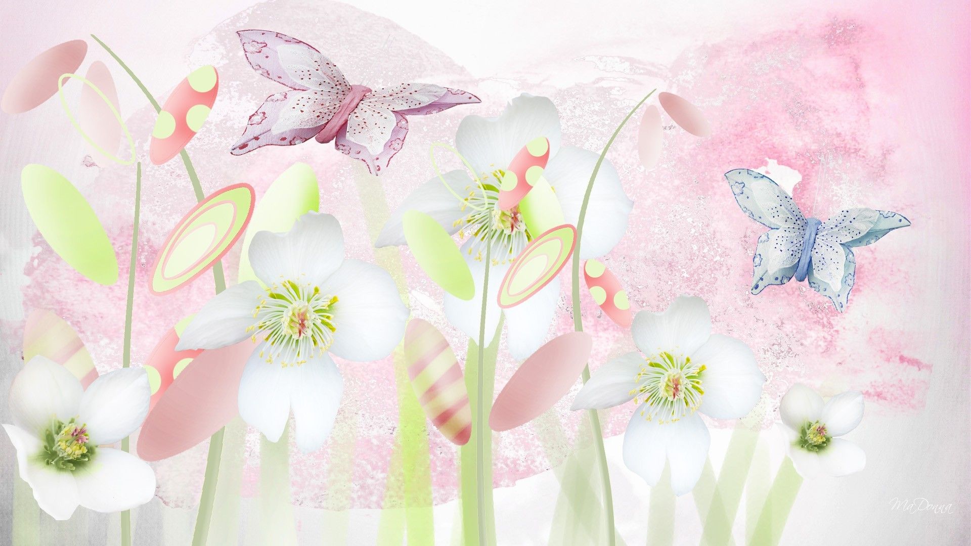 Pastel Butterfly Wallpapers