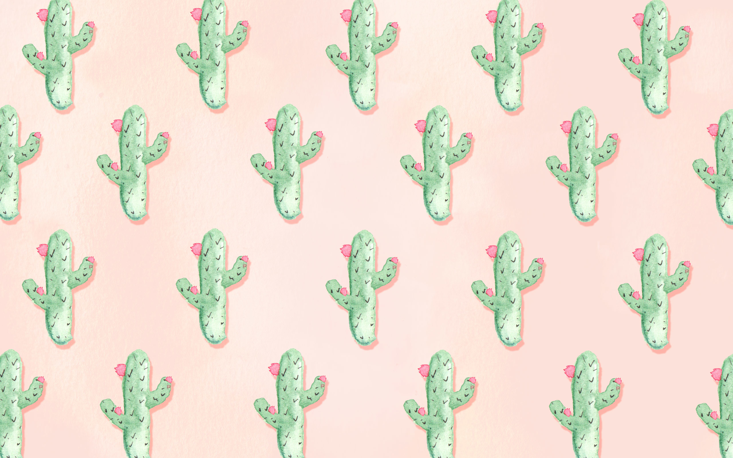 Pastel Cactus Wallpapers