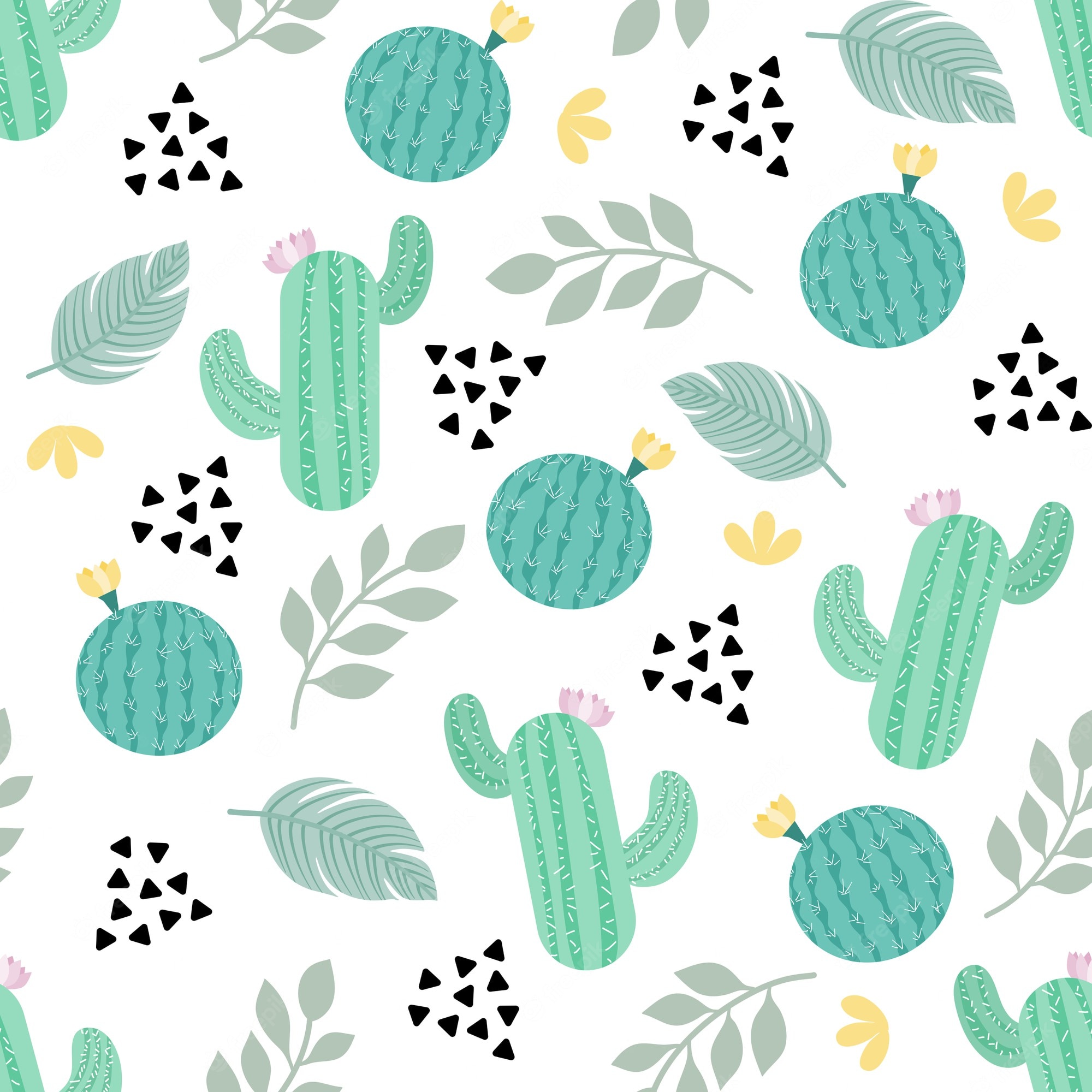 Pastel Cactus Wallpapers