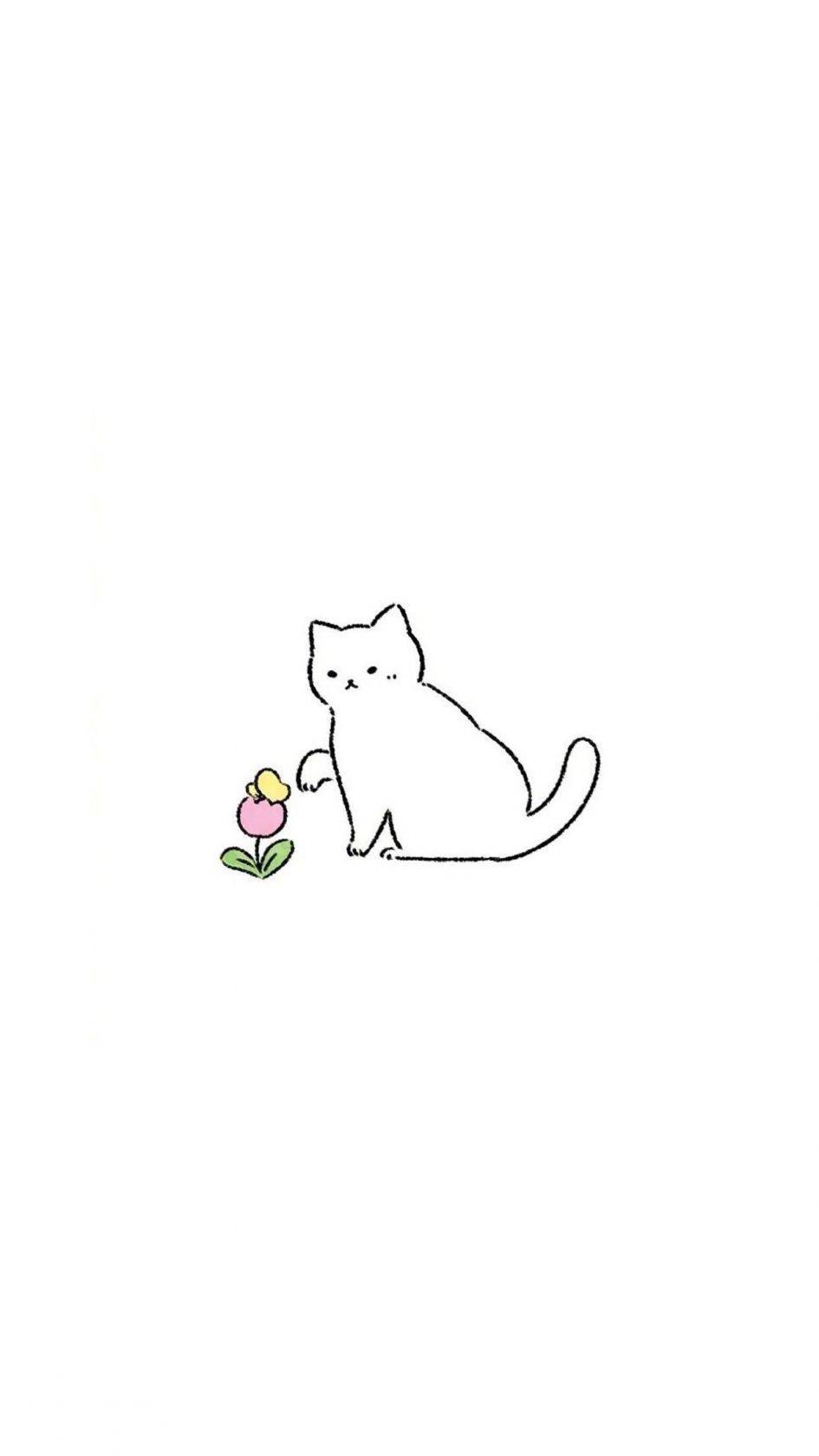 Pastel Cat Wallpapers