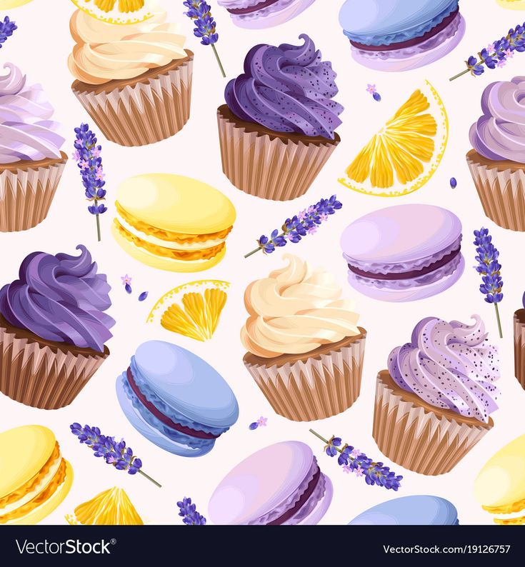 Pastel Cupcake Wallpapers