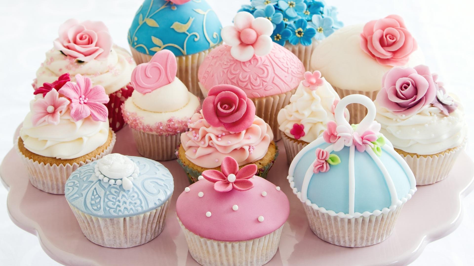 Pastel Cupcake Wallpapers