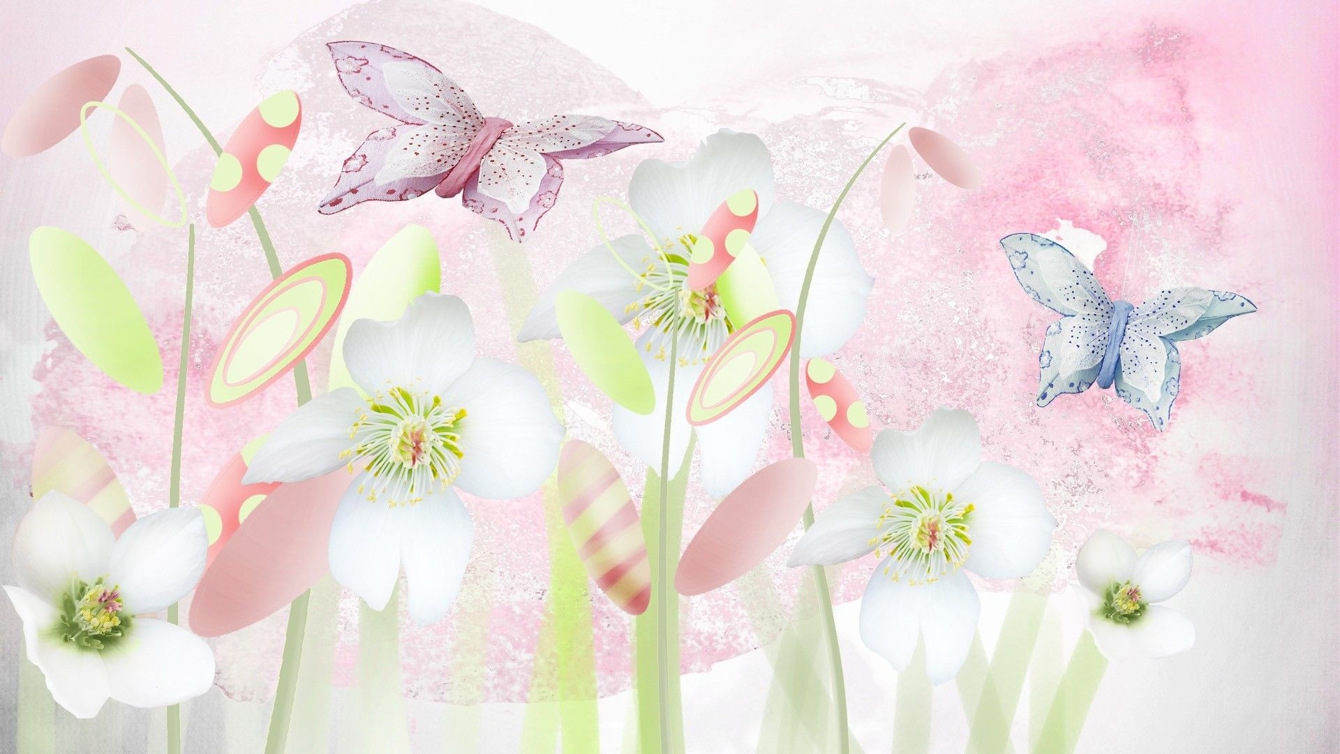 Pastel Flower Wallpapers