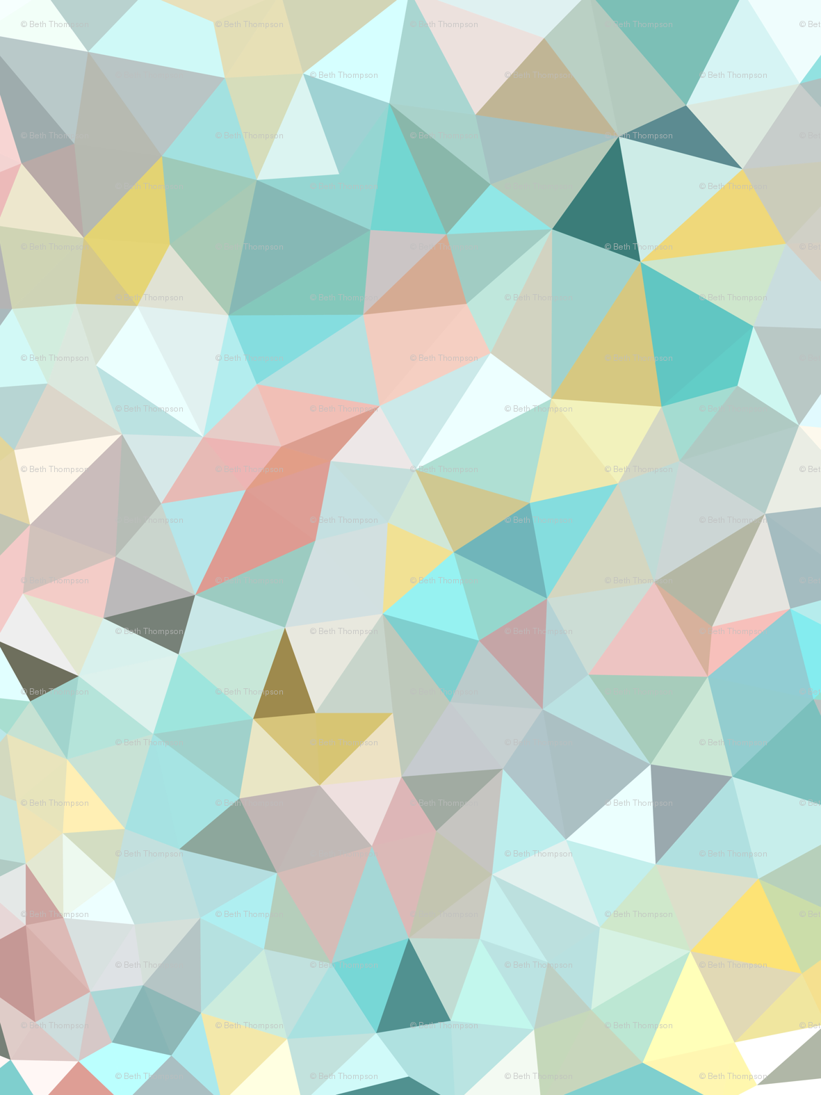 Pastel Geometric Wallpapers