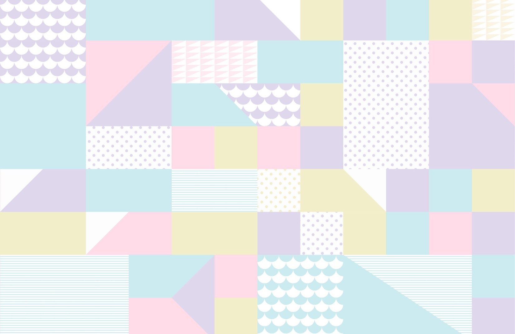 Pastel Geometric Wallpapers