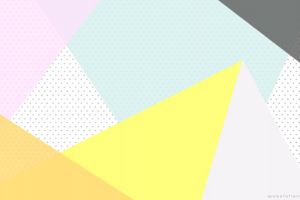 Pastel Geometric Wallpapers