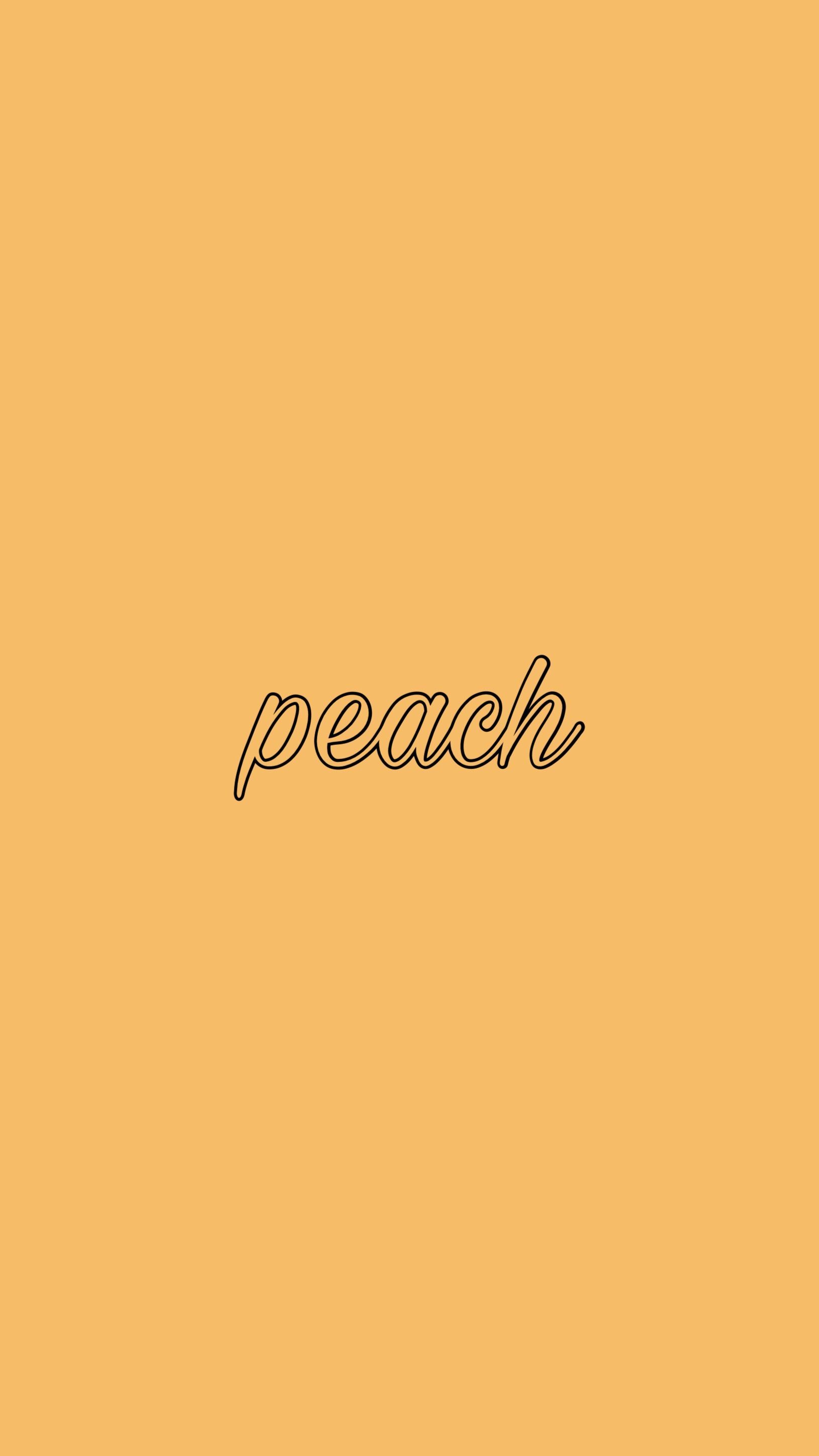 Pastel Orange Aesthetic Wallpapers