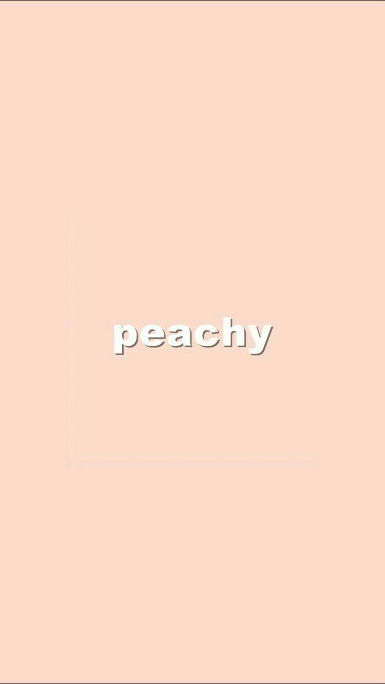 Pastel Peach Aesthetic Wallpapers