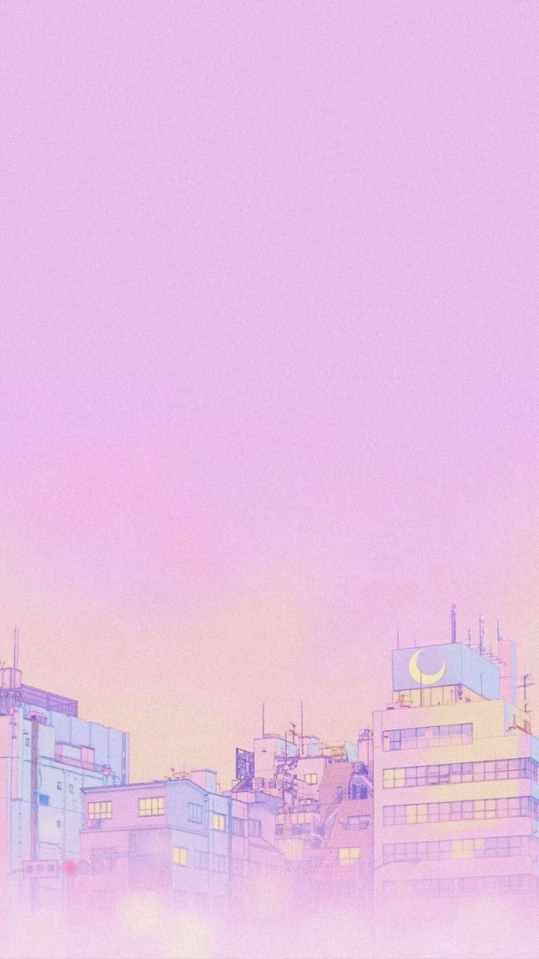 Pastel Pink Aesthetic Anime Wallpapers