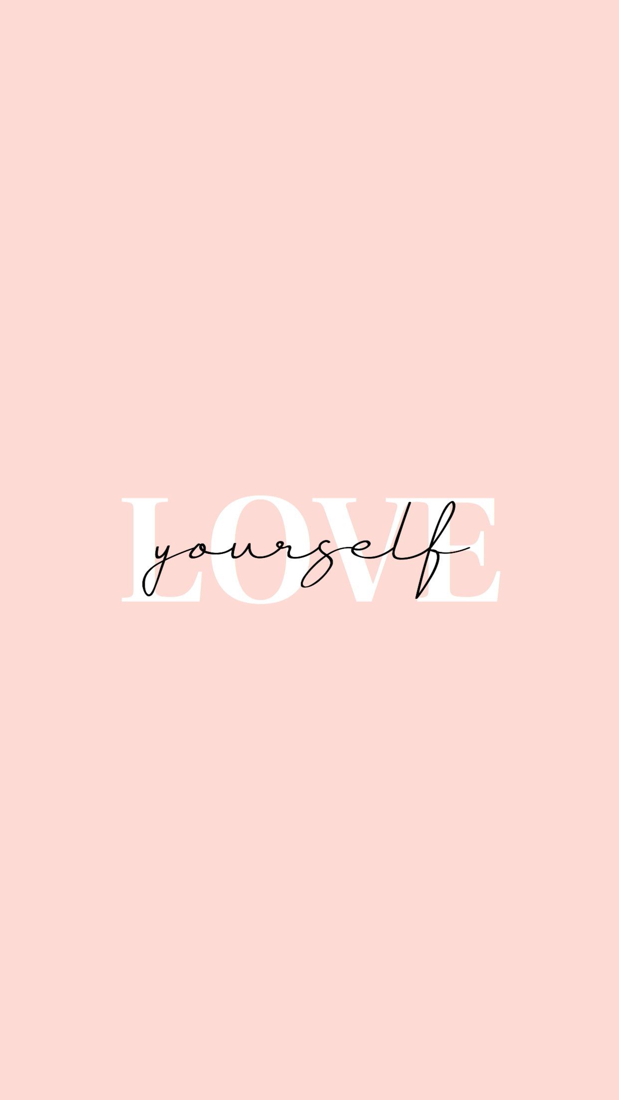 Pastel Pink Aesthetic Quotes Wallpapers