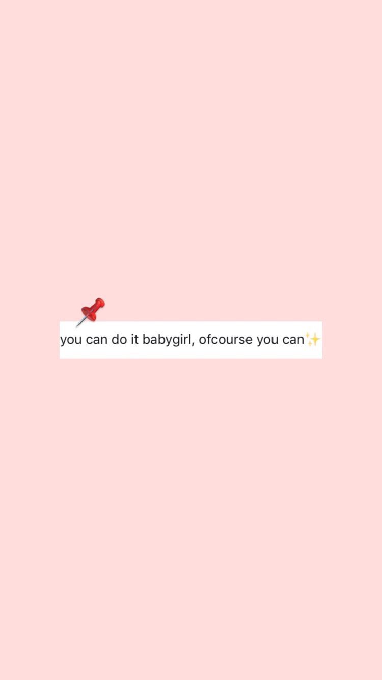 Pastel Pink Aesthetic Quotes Wallpapers