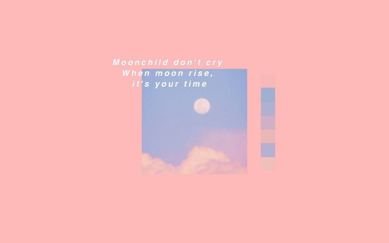 Pastel Pink Aesthetic Quotes Wallpapers