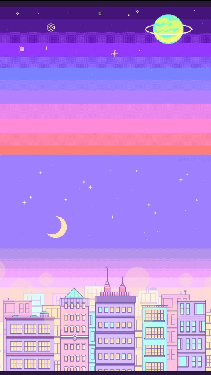 Pastel Pixel Wallpapers