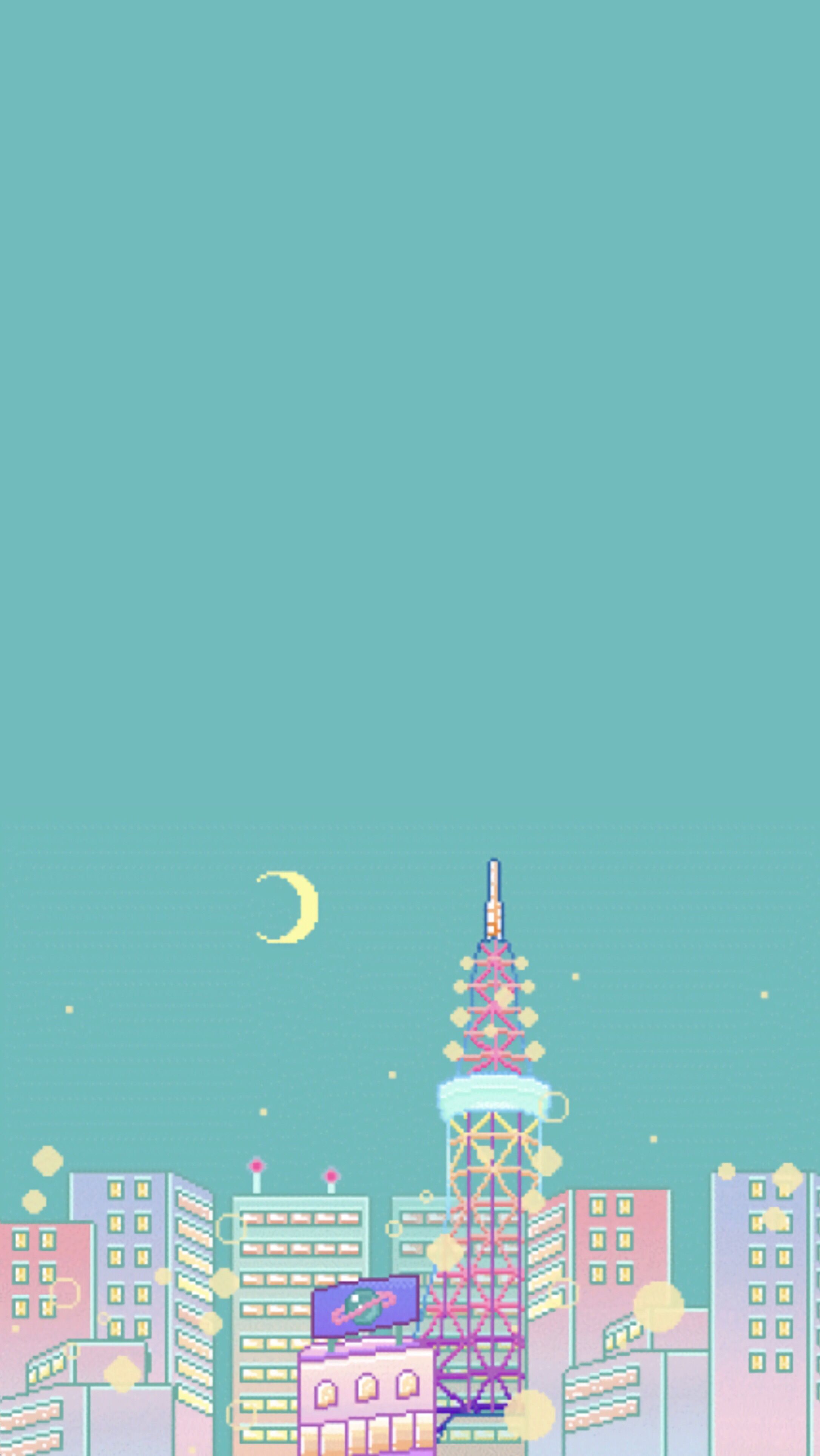 Pastel Pixel Wallpapers