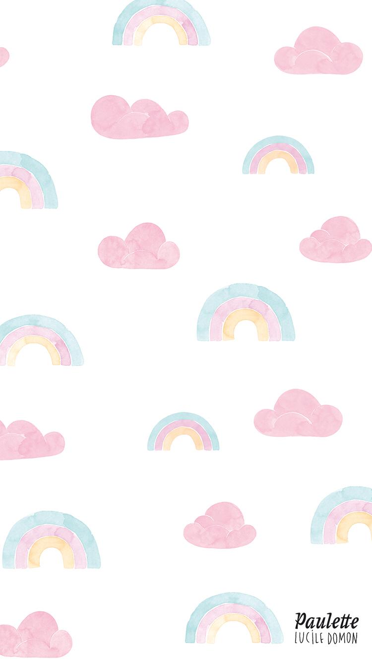 Pastel Rainbow Iphone Wallpapers