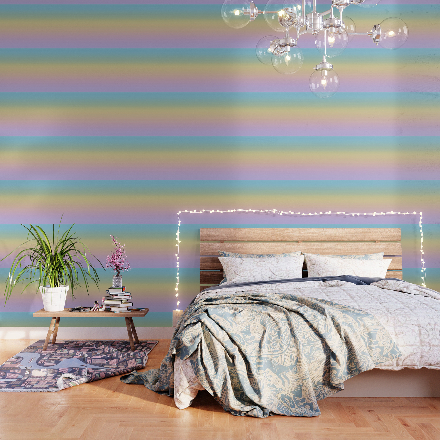 Pastel Rainbow Ombre Wallpapers