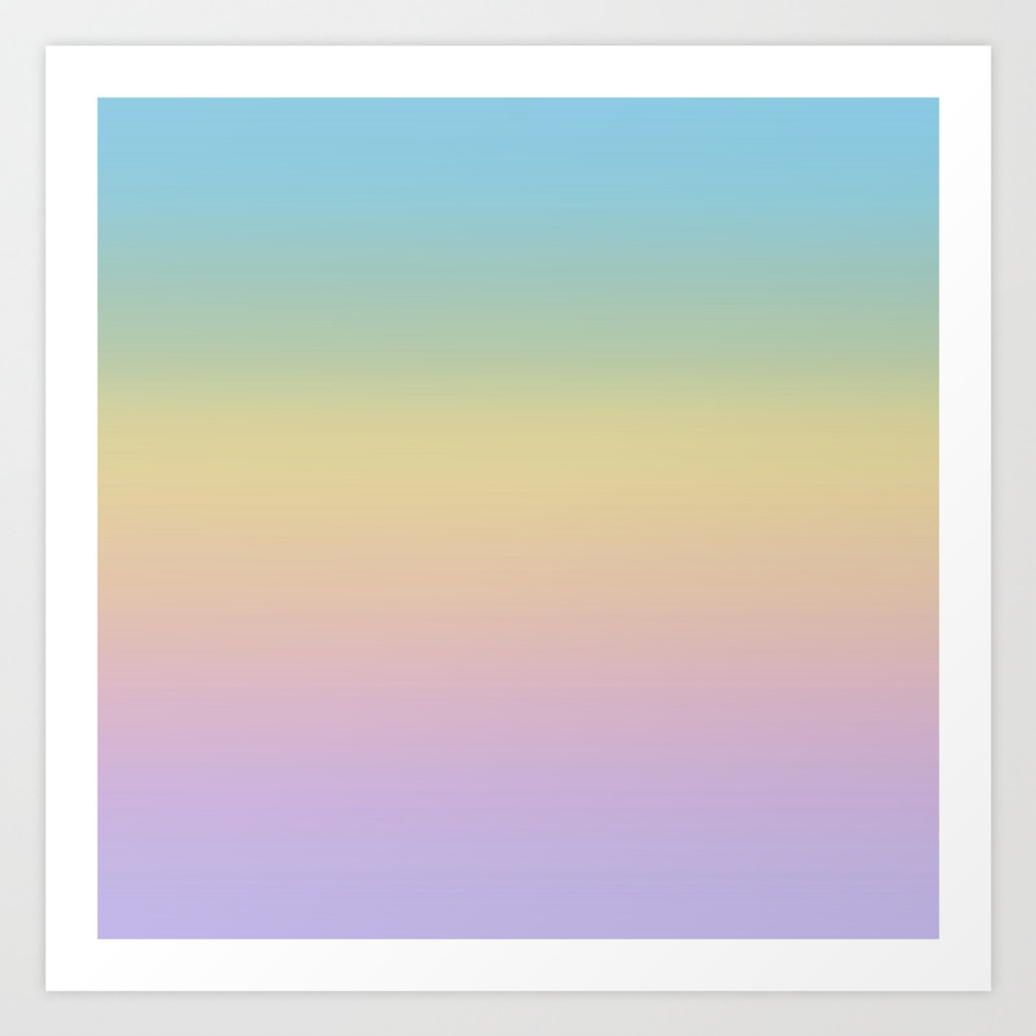 Pastel Rainbow Ombre Wallpapers