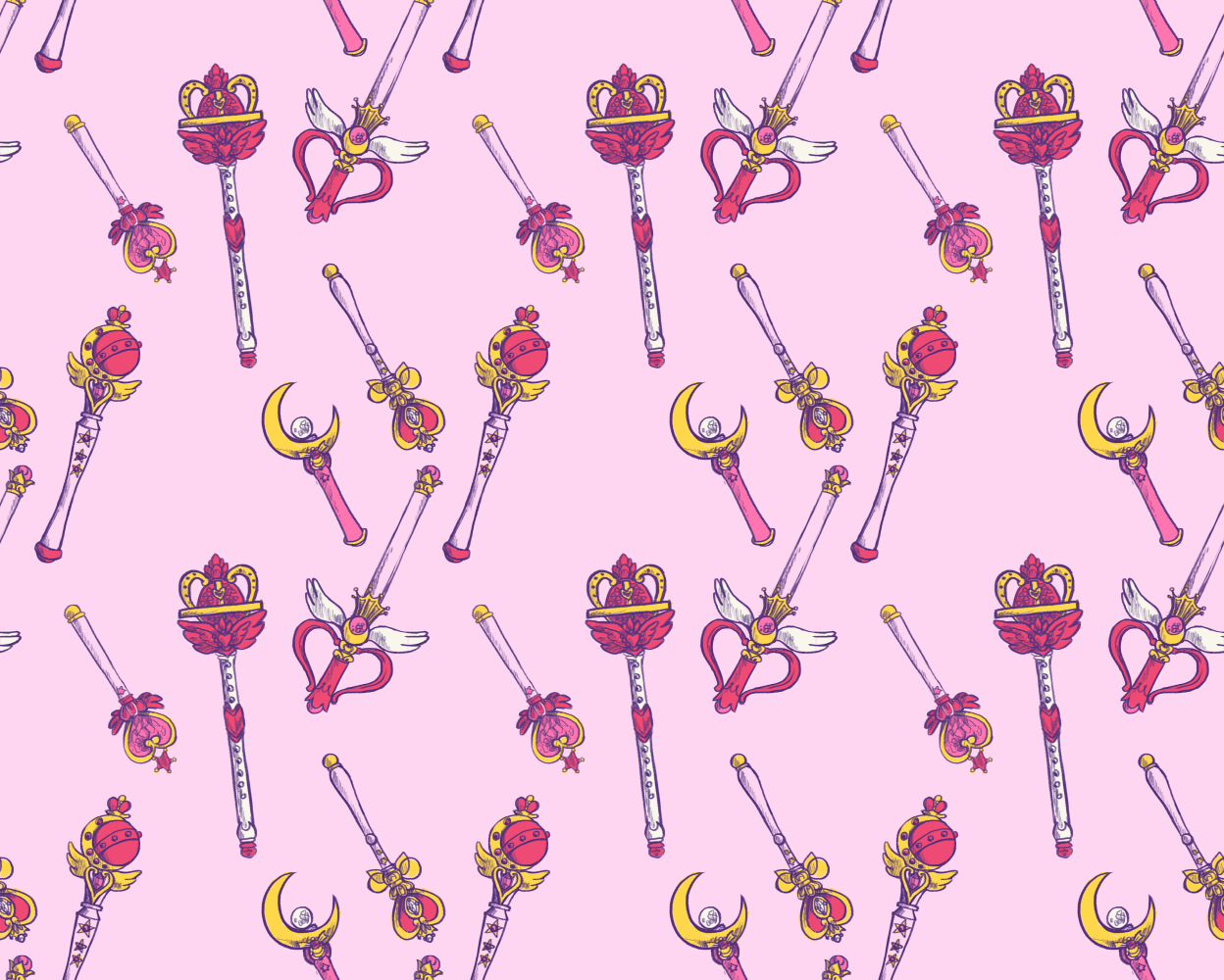 Pastel Sailor Moon Desktop Wallpapers