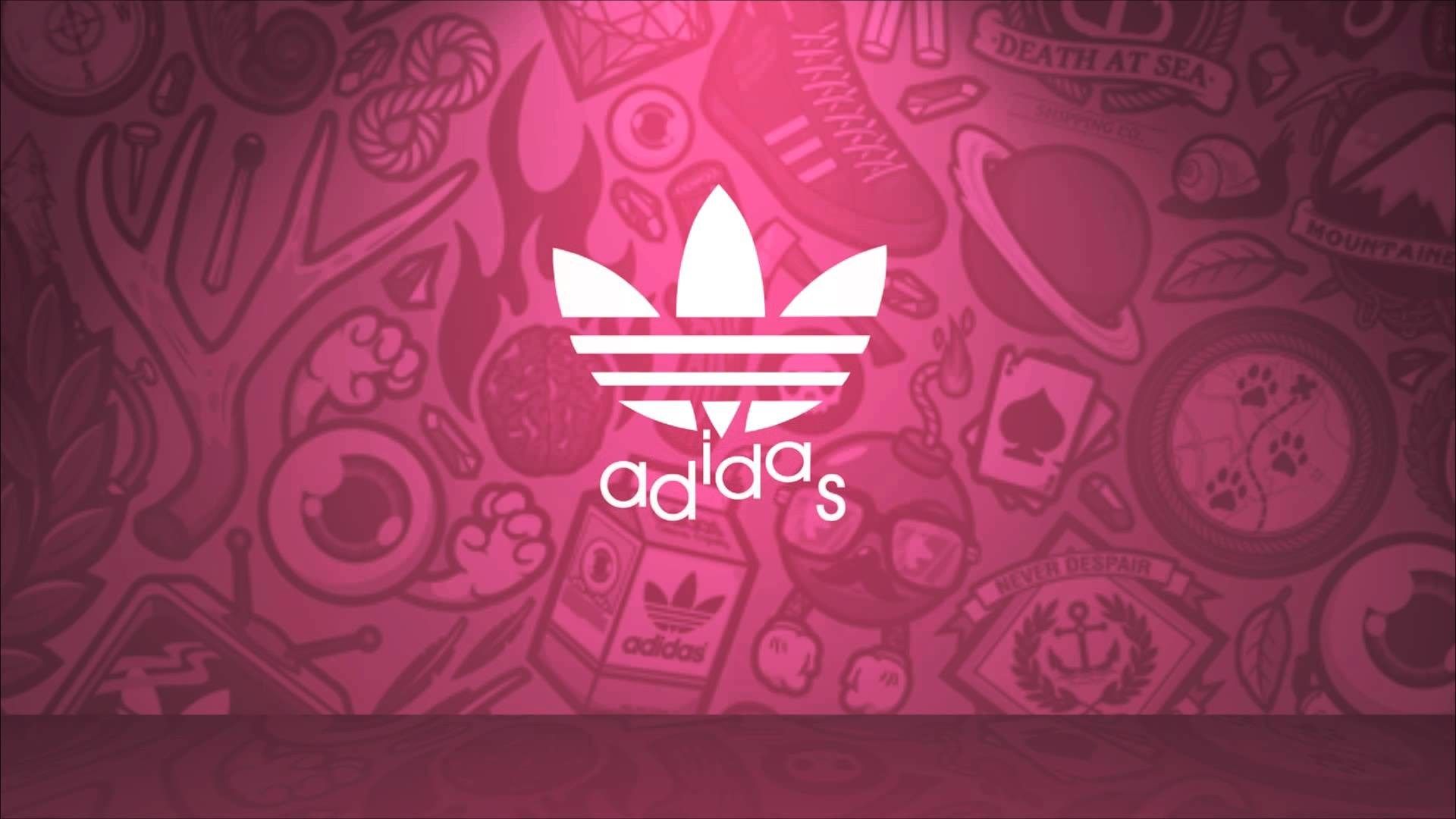 Pink Adidas Logo Wallpapers