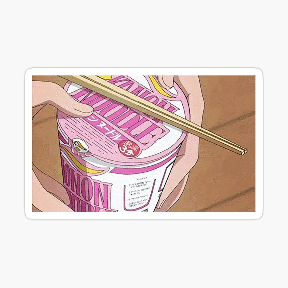 Pink Aesthetic Anime Food Wallpapers
