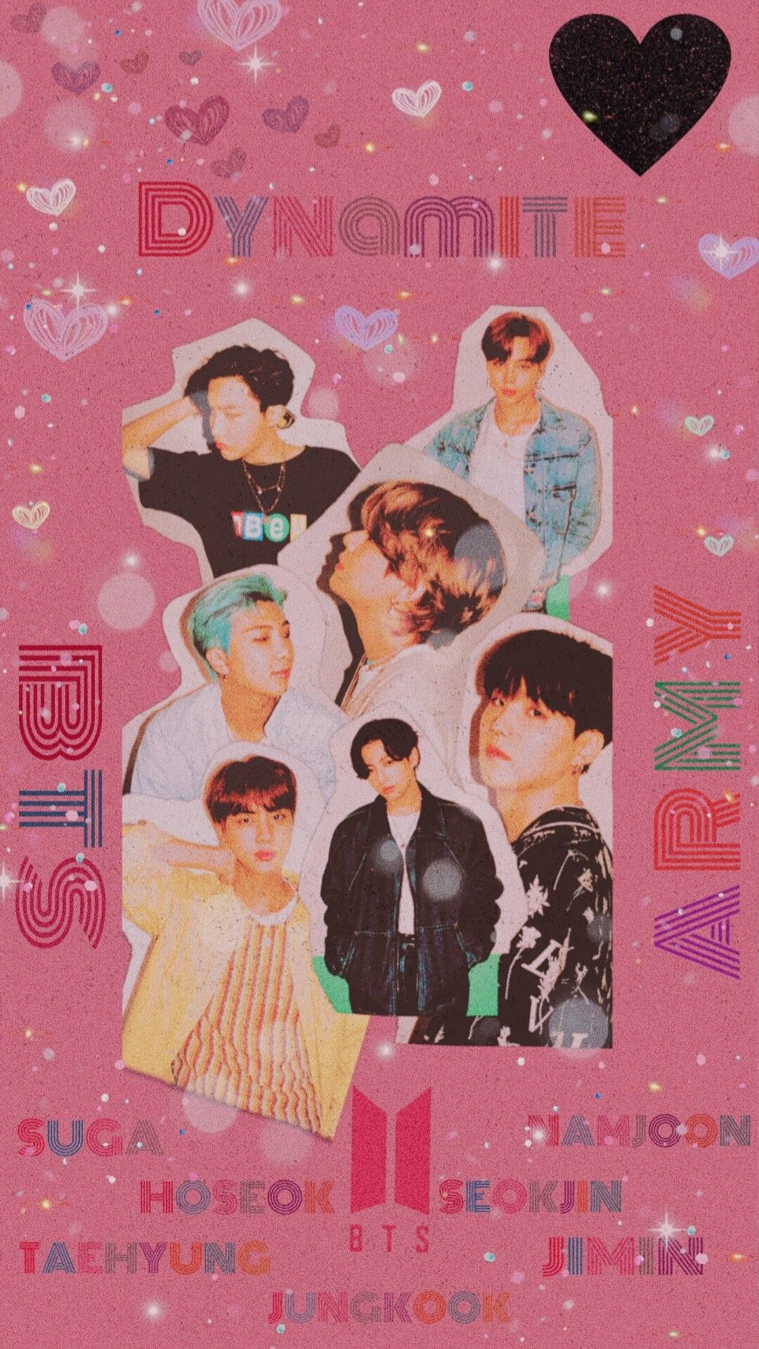 Pink Aesthetic Bts Iphone Wallpapers