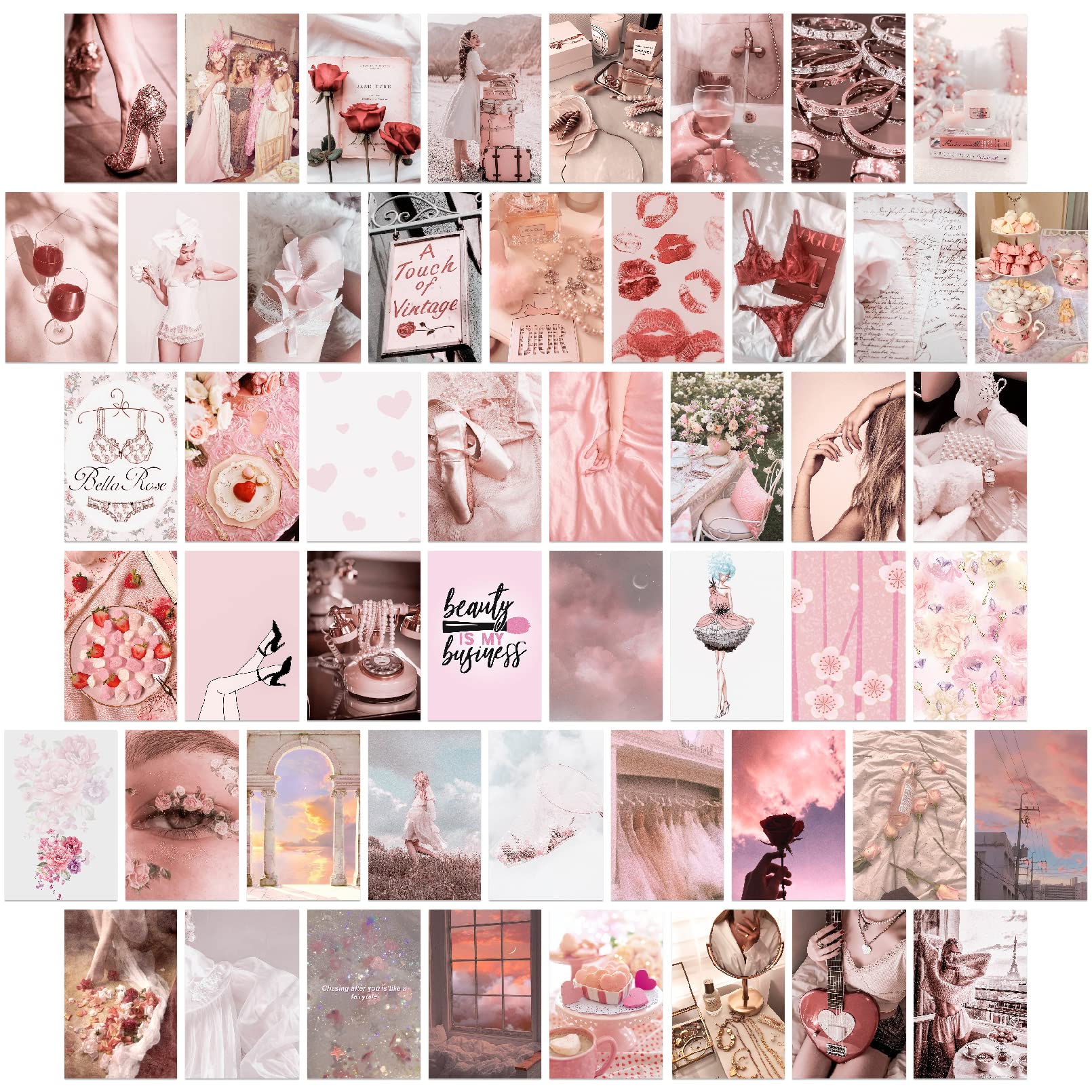 Pink Aesthetic Collage Wallpapers