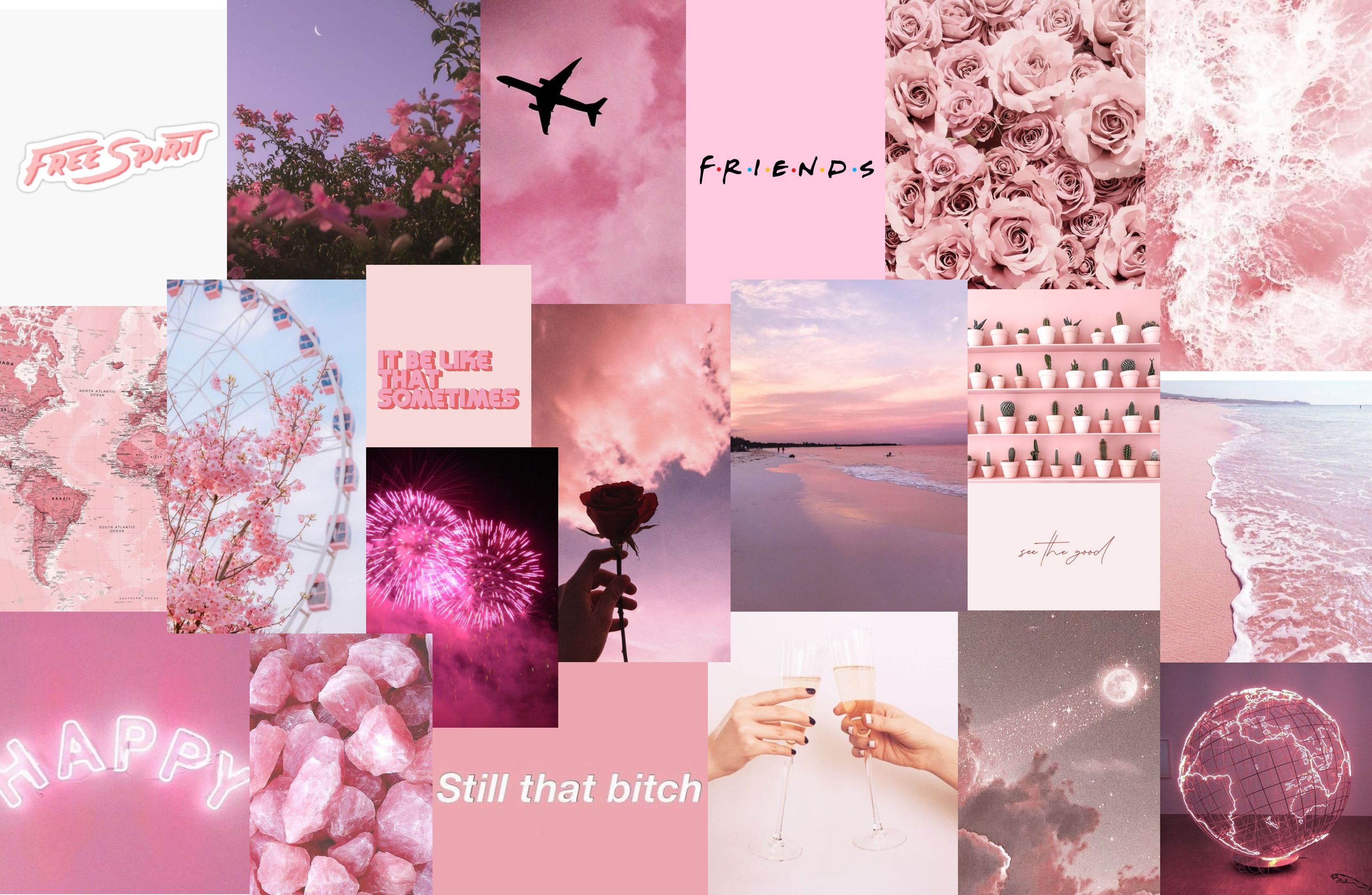 Pink Aesthetic Computer Wallpapers