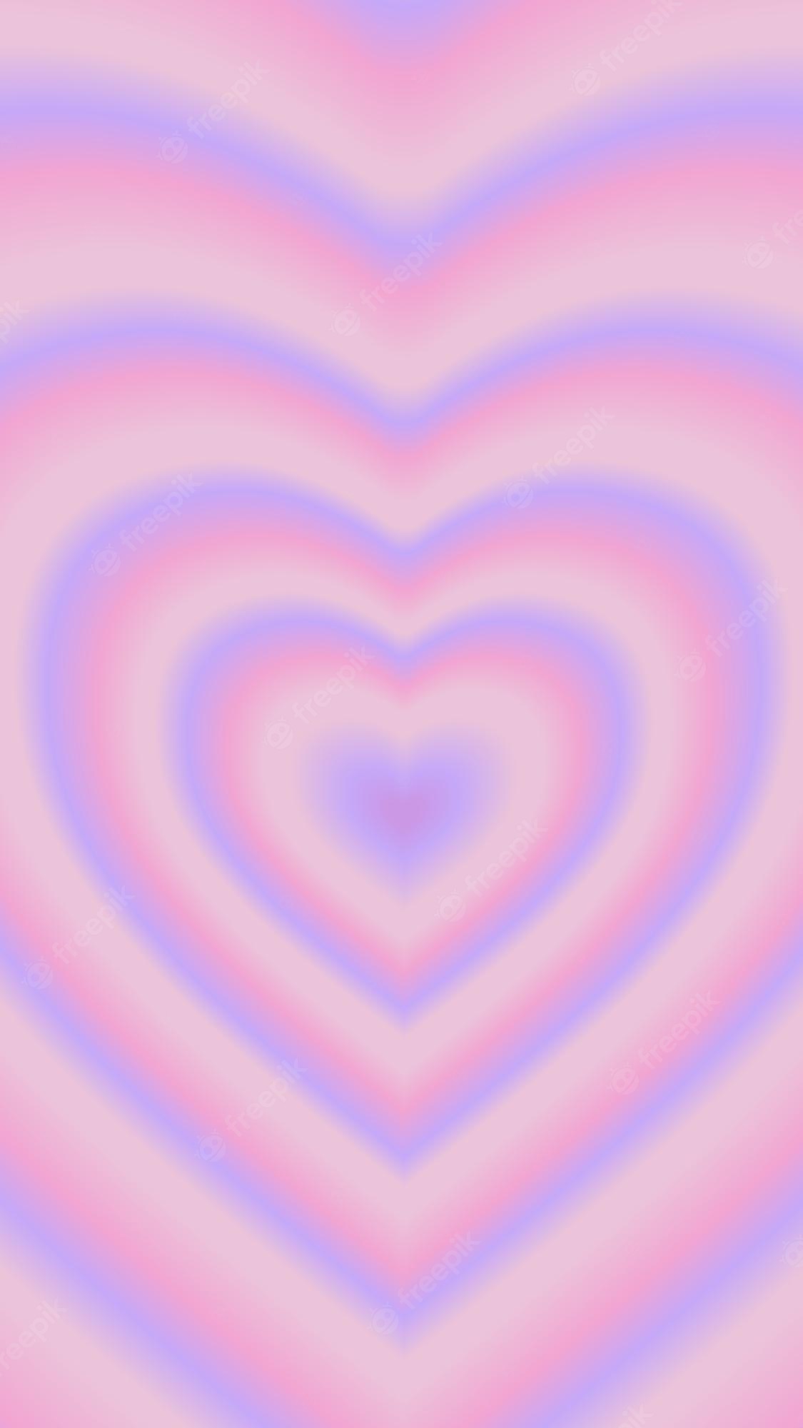 Pink Aesthetic Hearts Wallpapers