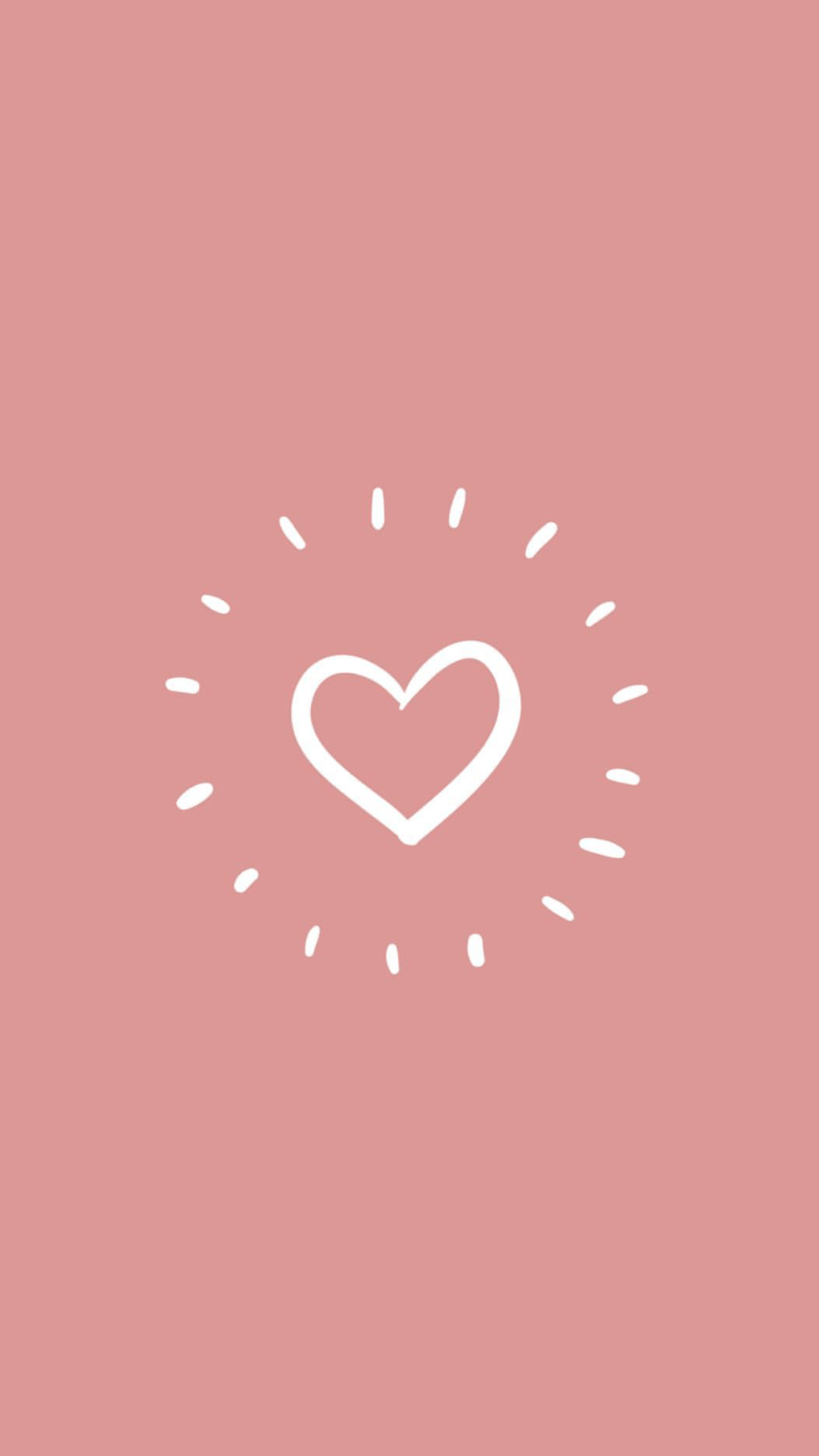 Pink Aesthetic Hearts Wallpapers