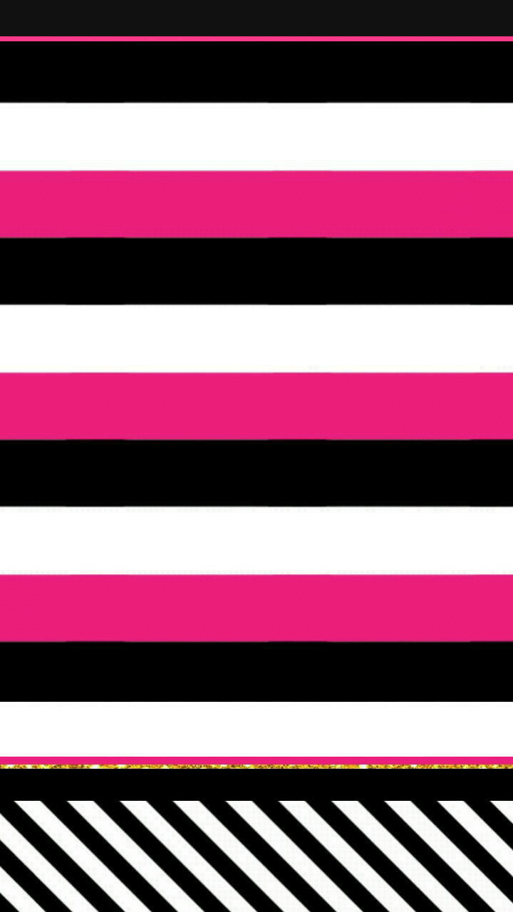 Pink And Black Stripe Wallpapers