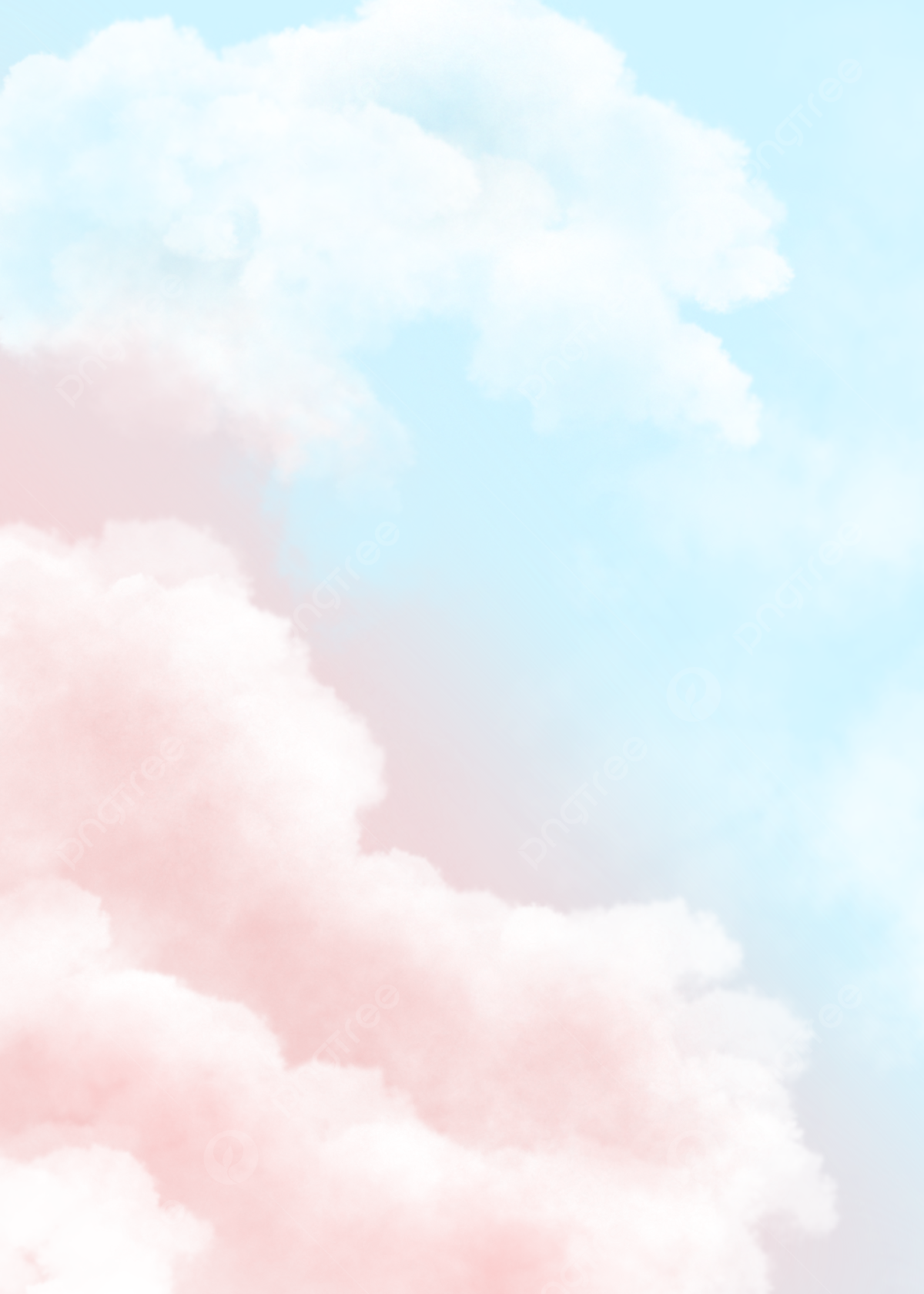 Pink And Blue Clouds Wallpapers