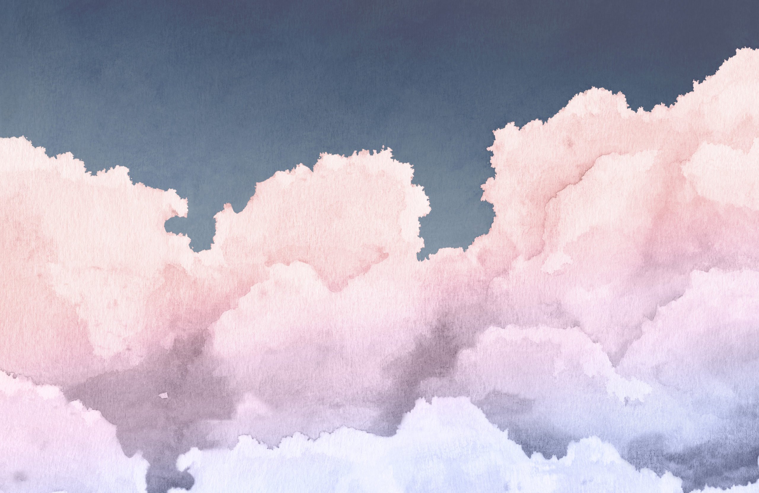 Pink And Blue Clouds Wallpapers