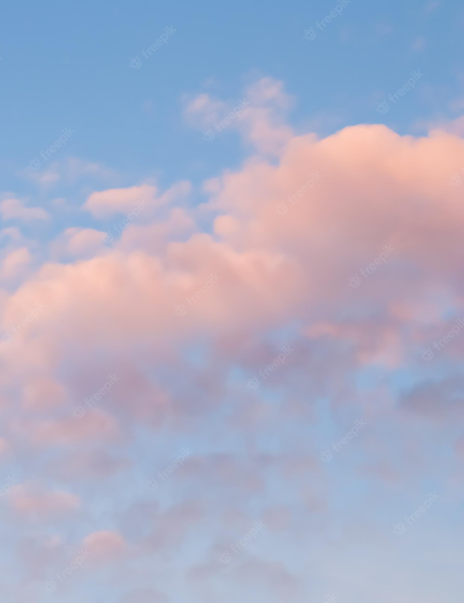 Pink And Blue Clouds Wallpapers