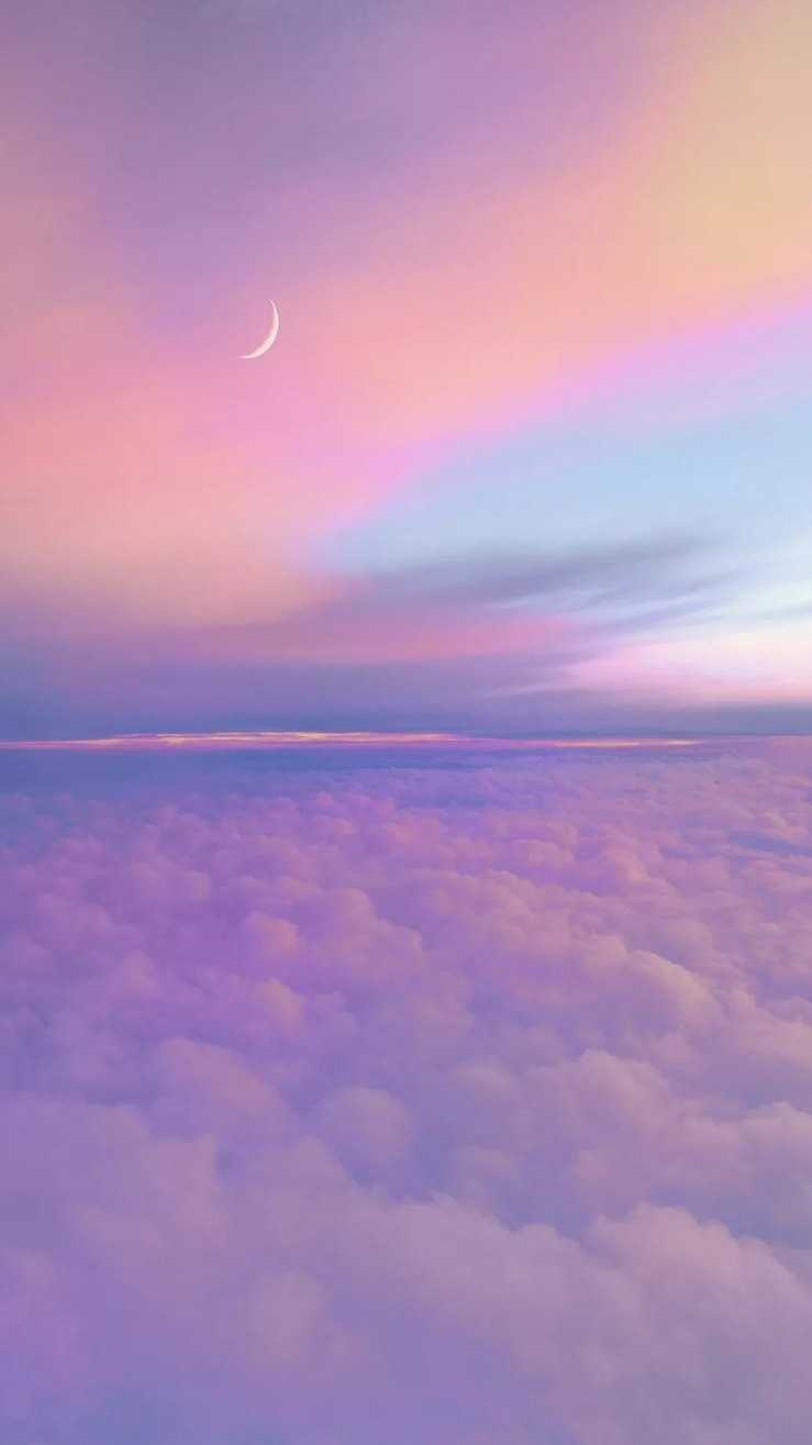 Pink And Blue Clouds Wallpapers