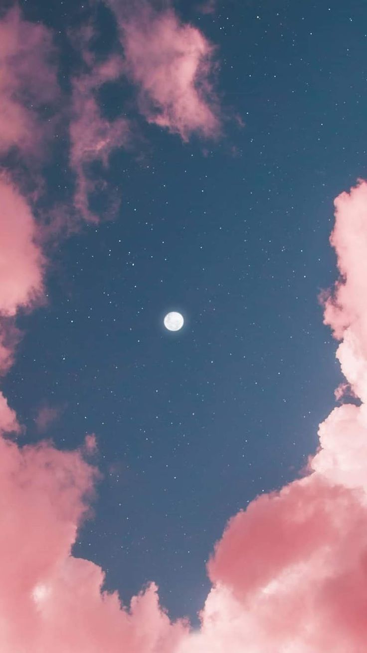 Pink And Blue Clouds Wallpapers