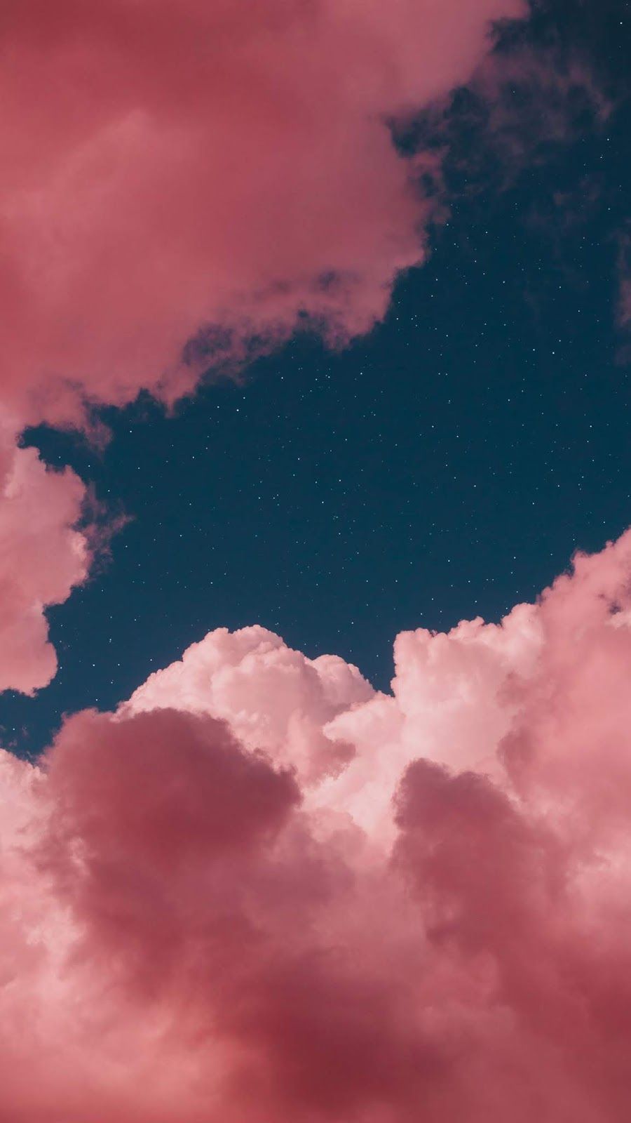 Pink And Blue Clouds Wallpapers