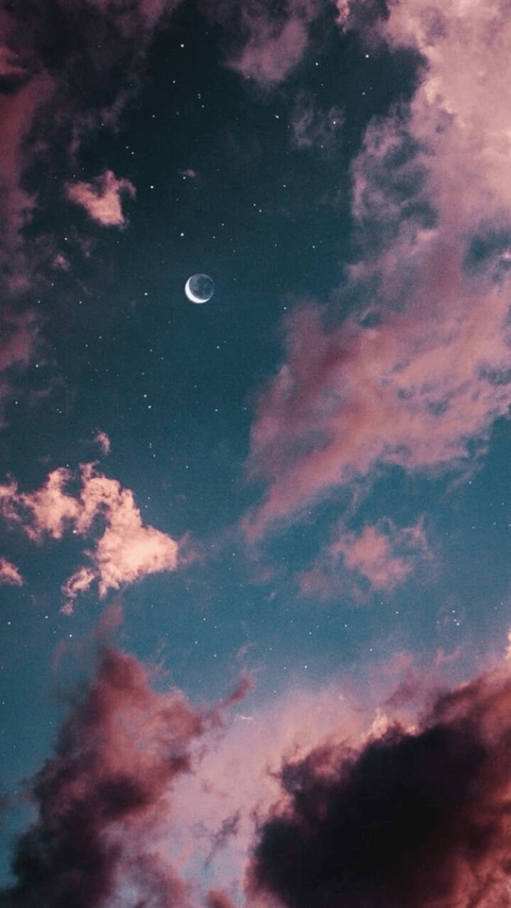 Pink And Blue Clouds Wallpapers