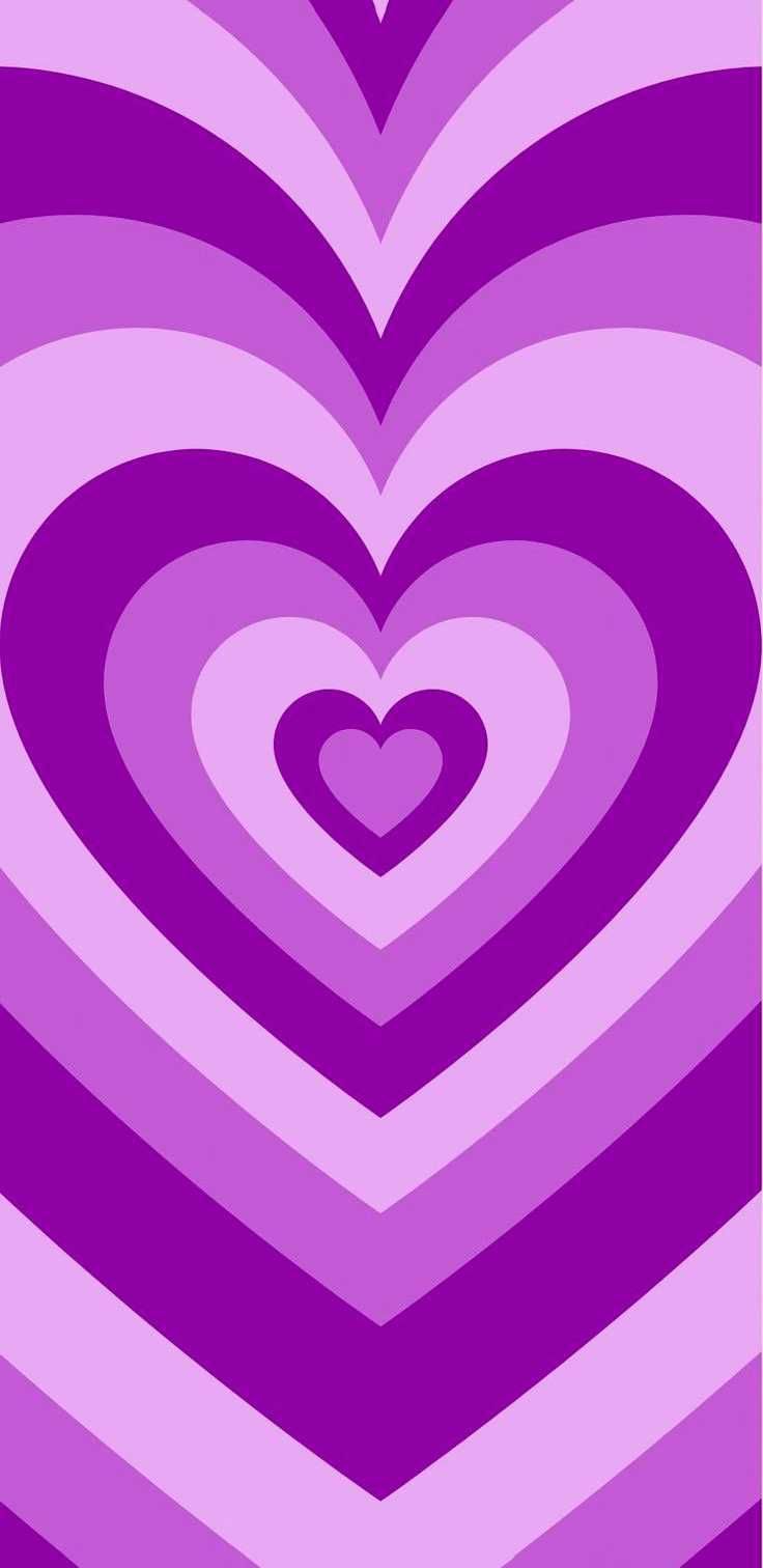 Pink And Purple Heart Wallpapers