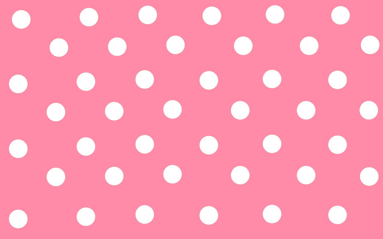 Pink And White Polka Dot Wallpapers