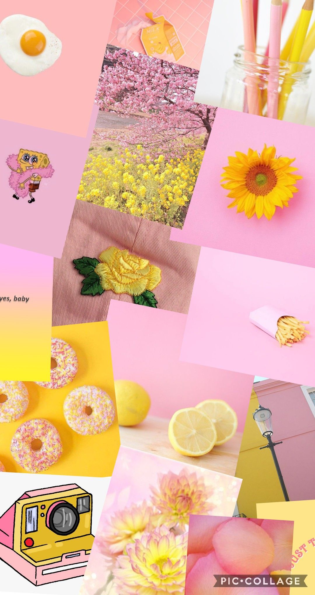 Pink And Yellow Wallpapers