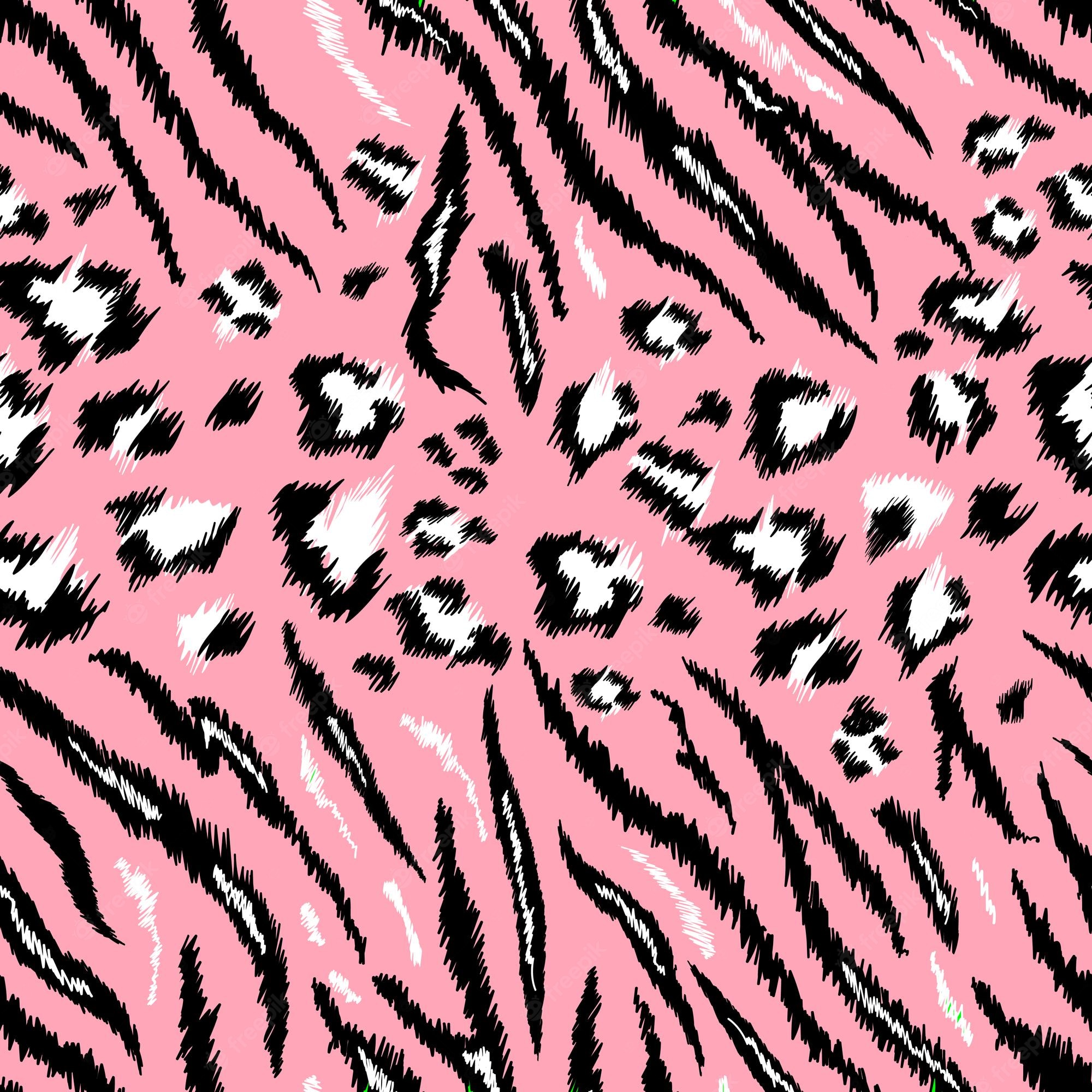 Pink Animal Print Wallpapers