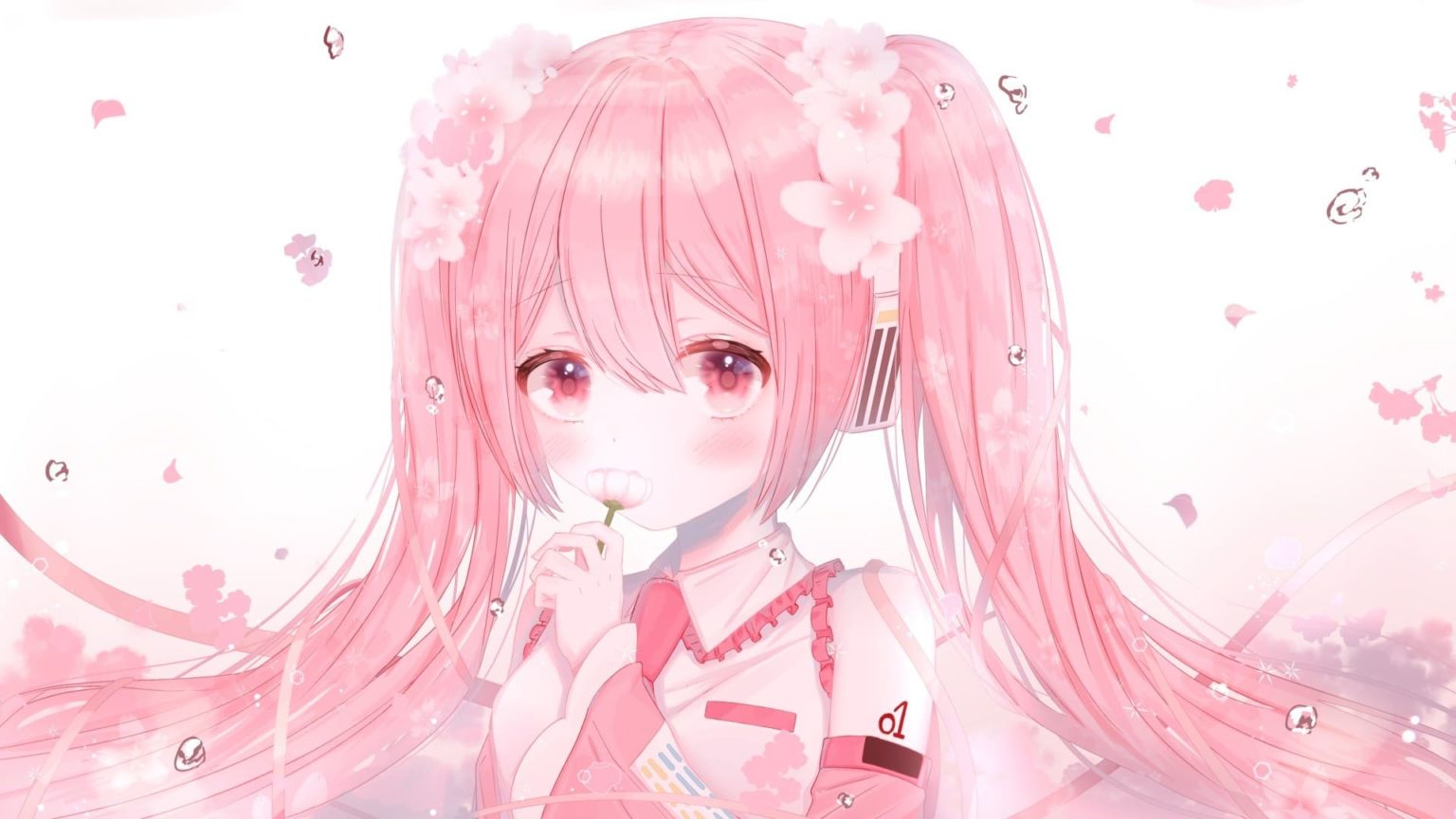 Pink Anime Girl Wallpapers