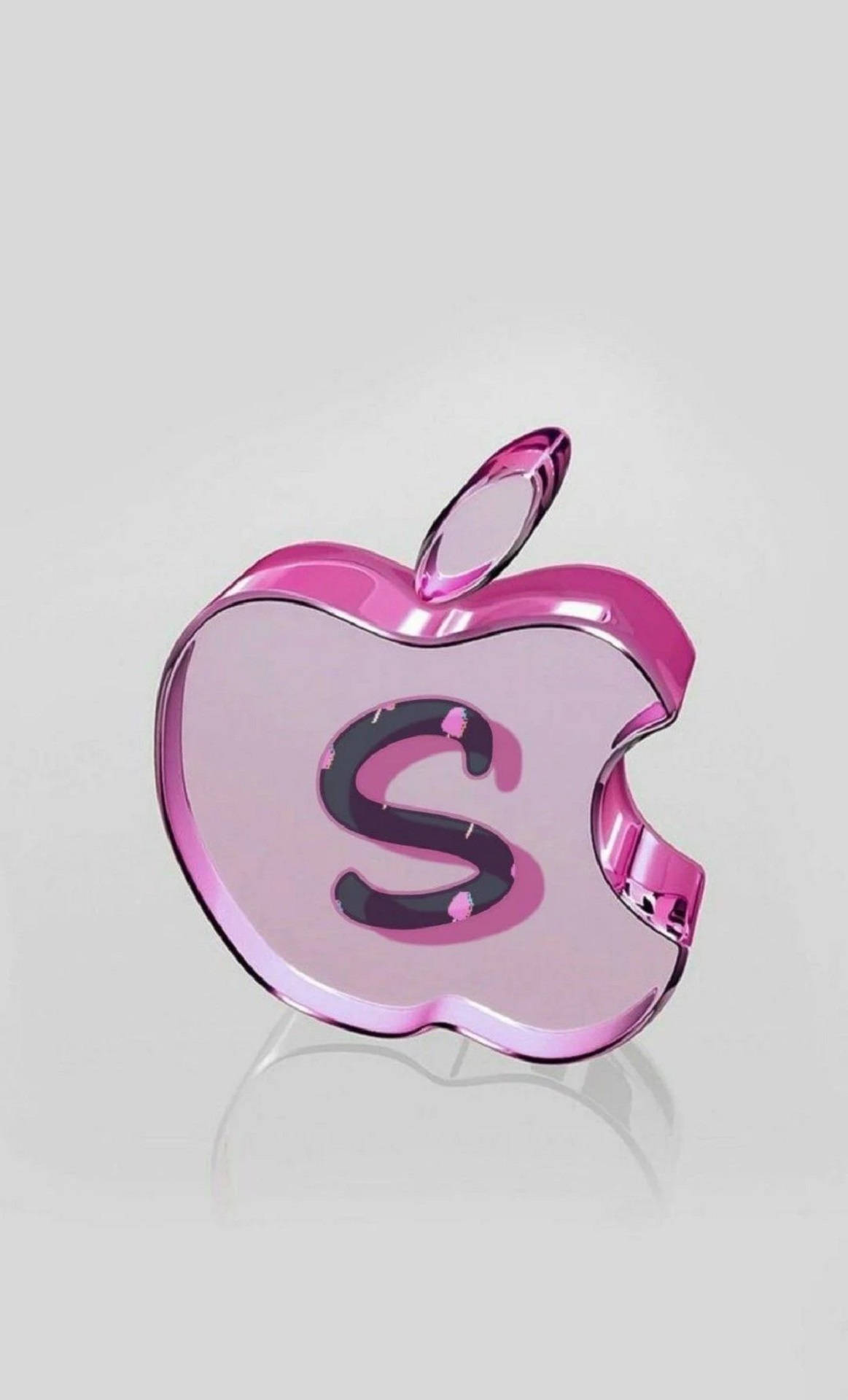 Pink Apple Logo Wallpapers